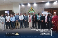نائب رئيس جامعة بنها للدراسات العليا والبحوث تفتتح فعاليات البرنامج التدريبي الأول لمشروعات التخرج 2025