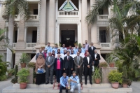 رئيس جامعة بنها يكرم الفائزين بالمراكز الأولى في أسبوع شباب الجامعات والطلاب المكرمين من رئيس الجمهورية