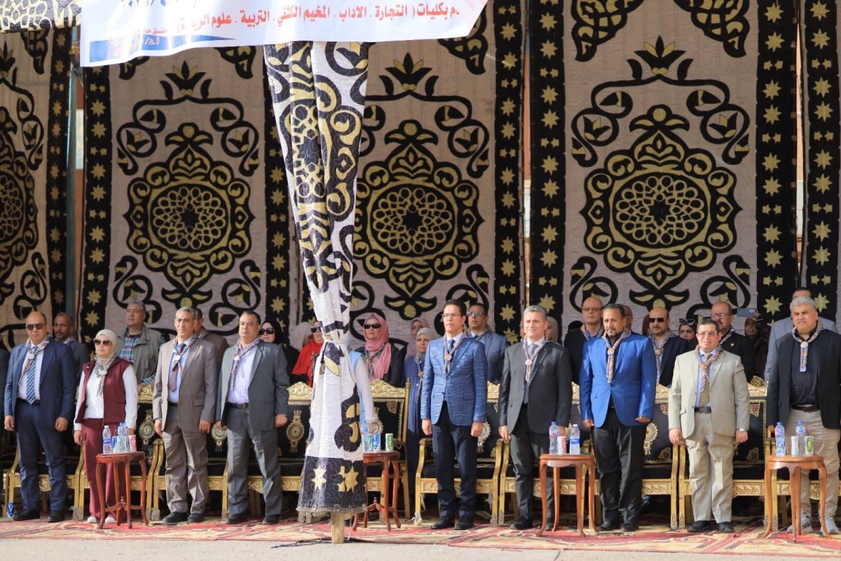 رئيس جامعة بنها يفتتح المهرجان الكشفي للجوالة الرابع والعشرون